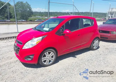 2013 Chevrolet Spark 1Lt Manual из США, поврежденный, VIN KL8CC6S92DC504615